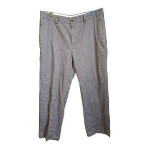 Haggar Gray Chinos Full Length